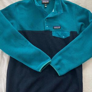 Patagonia Blue and Green Jumper
